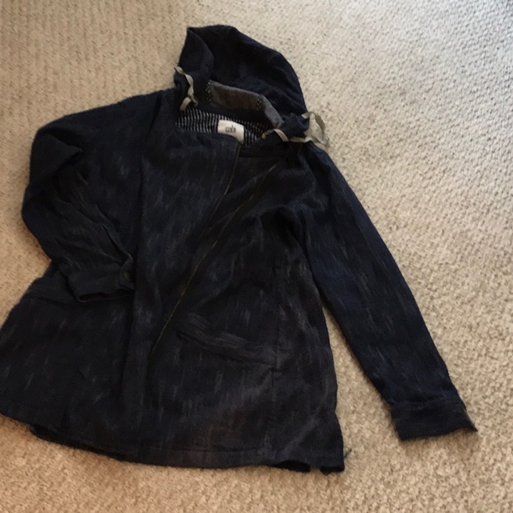 CAbi medium Jean denim coat